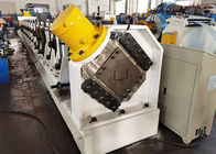 100-300mm Width Steel U Purlin Roll Forming Machine With Gear Box Driven System