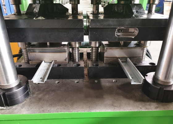 2 in 1 Top Hat DIN Rail Roll Forming Machine